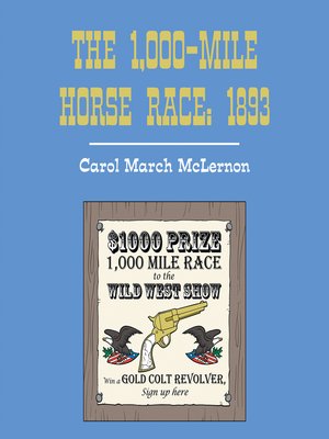 cover image of The 1,000-Mile Horse Race